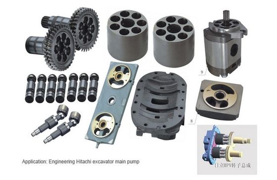 kaufen Zerteilt Haupthitachi-Motor der pumpen-HPV091 Pumpen-die Reparatur des Bagger-EX200-2 Online-Herstellung